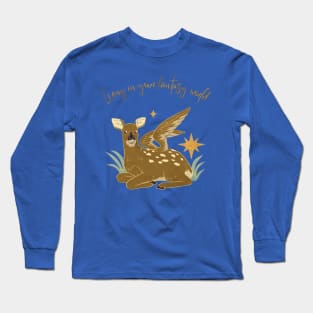 winged deer Long Sleeve T-Shirt